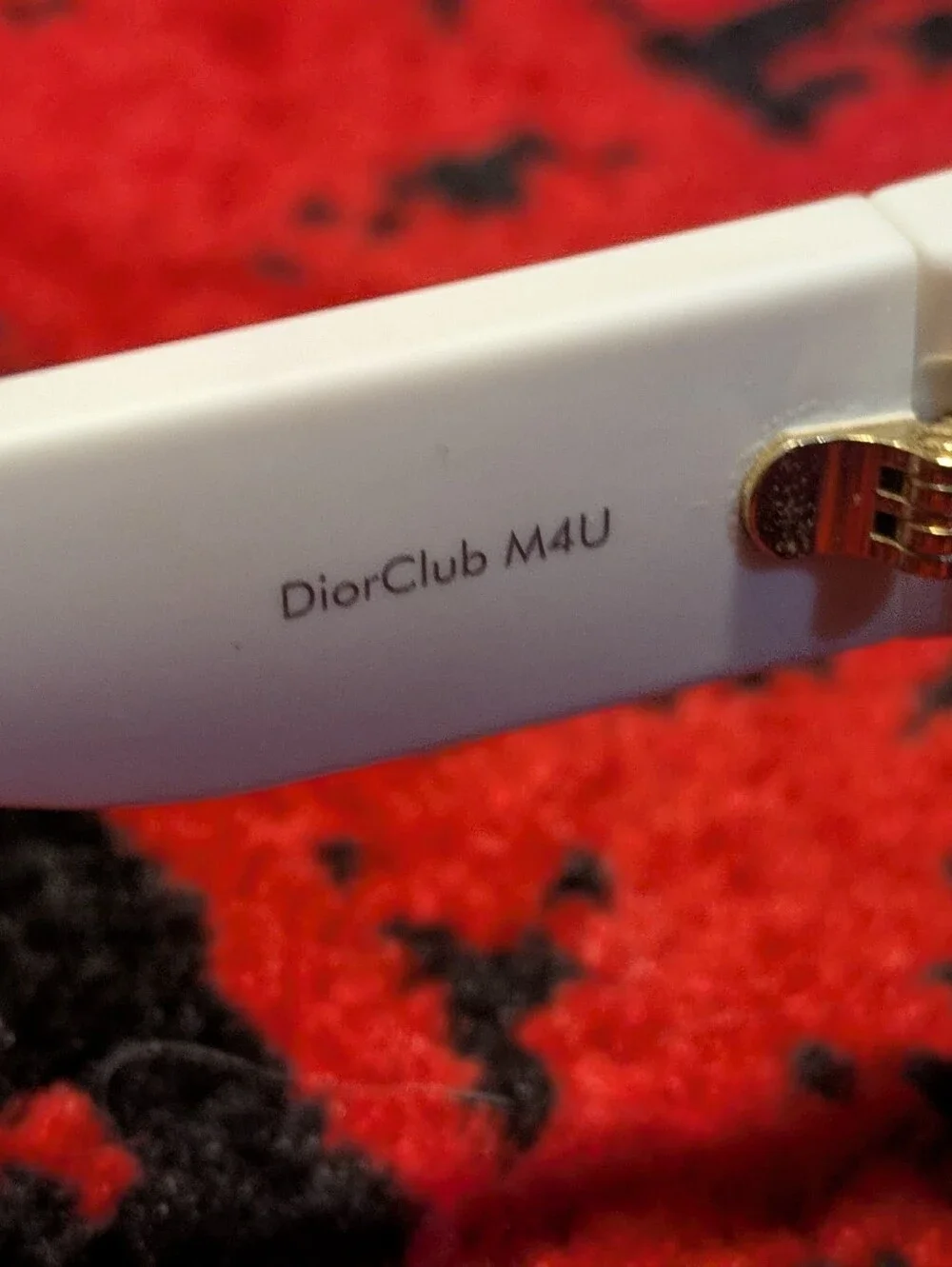 Dior Club M4U White Sunglasses